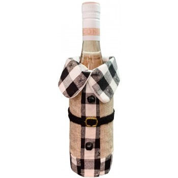 PakedDeals Weinflaschenüberzug mit Weihnachtsmotiv 7 Stück - B08KNWJFSY8