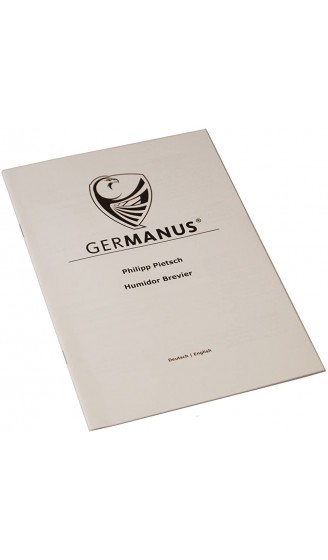 GERMANUS Premium Humidor Licca für ca. 100-200 Zigarren - B016LFPIP4F