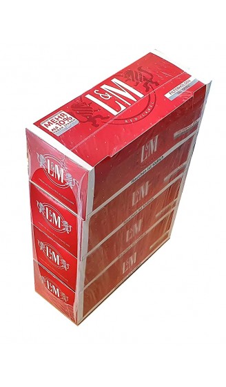 Unbekannt L&M Red Extra Hülsen 1000 Stück 4x250 Hülsen Filterhülsen Zigarettenhülsen - B07FF9Q9B9N