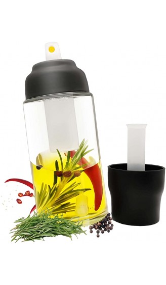 Öl Sprühflasche Glas Ölspray Klein Pumpflasche Ölsprüher für Speiseöl Sonnenblumenöl Ölspender Olivenöl Flasche Zerstäuber Sprühflasche Küchen Zubehör für Braten Grillen Salat - B09WV32RB8D