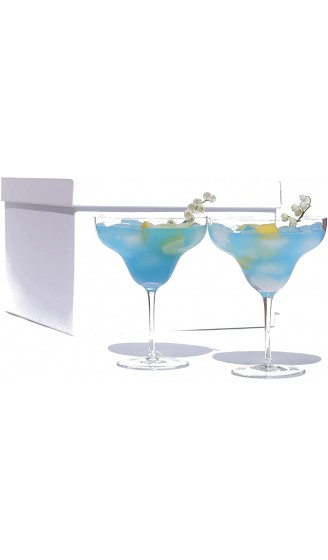 Blue Chilli Design Handgemachte Kristallgläser: Margarita Cocktail 2er Set Design: Modern - B07L6JYCBV7