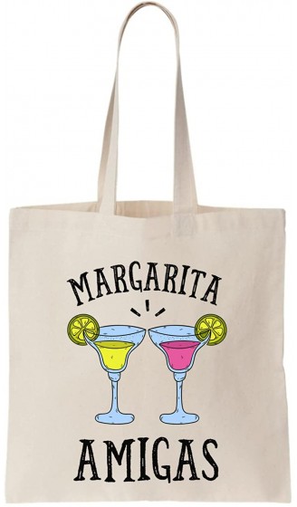 Margarita Amigas "Two Galsses Of Drinks" Canvas-Tragetasche - B09X1MNXLDC
