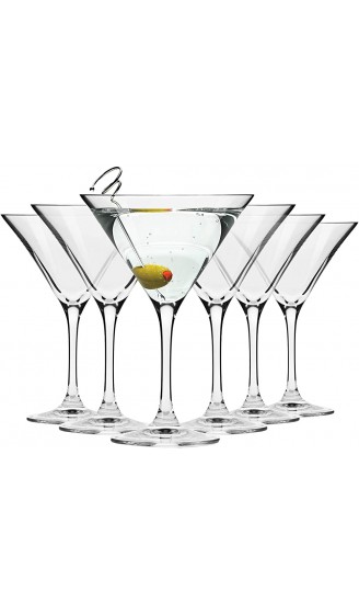 KROSNO Martini-Gläser Cocktailgläser | Set von 6 | 150 ML | Elite Kollektion | Perfekt für Zuhause Restaurants und Partys | Spülmaschinenfest - B07NTVCHB87