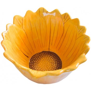 Bicuzat 15,2 cm große Süßigkeitenschale Sonnenblumenförmige Snackschale. - B092M3M51FT